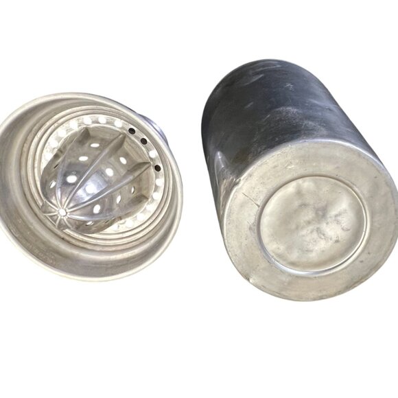 Cocktail Shaker With Wilton Pewter Metal Pair of Large 7"inches 12 Ounce Drink - Picture 12 of 16